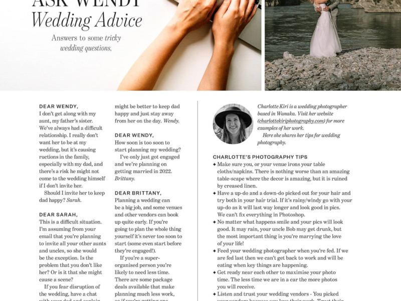 New Zealand Weddings Magazine